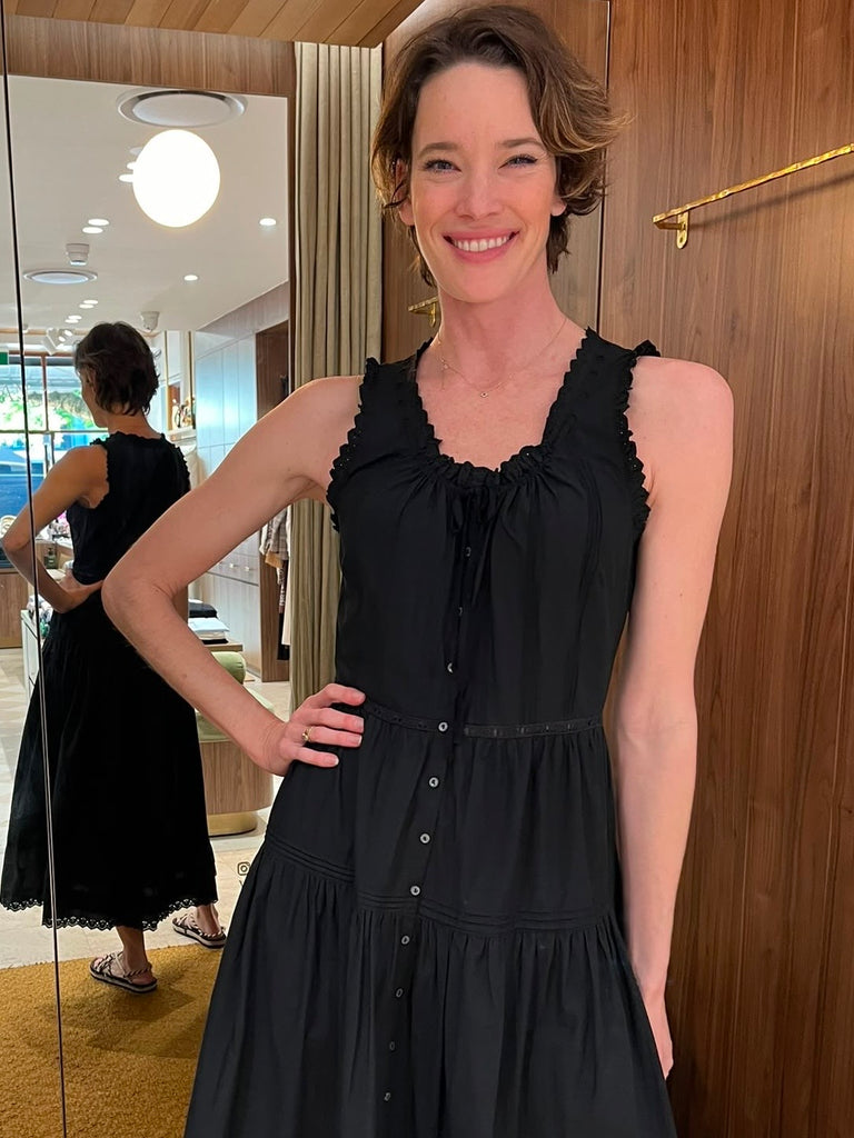 Hortense Dress Black