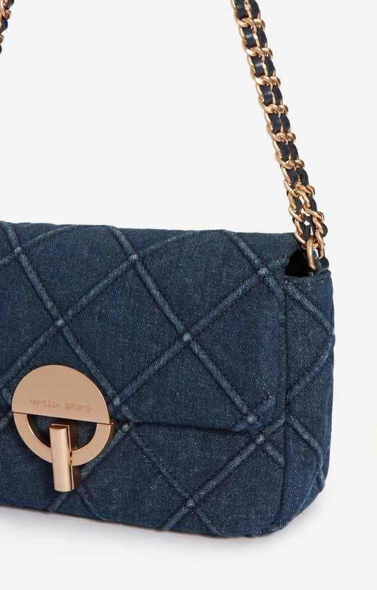 Moon Bag Medium Dark Denim