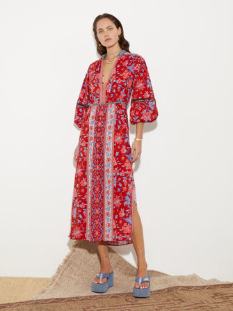 Marguerite Maxi Smock Dress