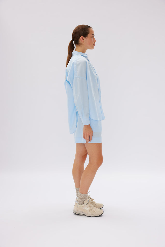 Chiara Poplin Shirt Sky