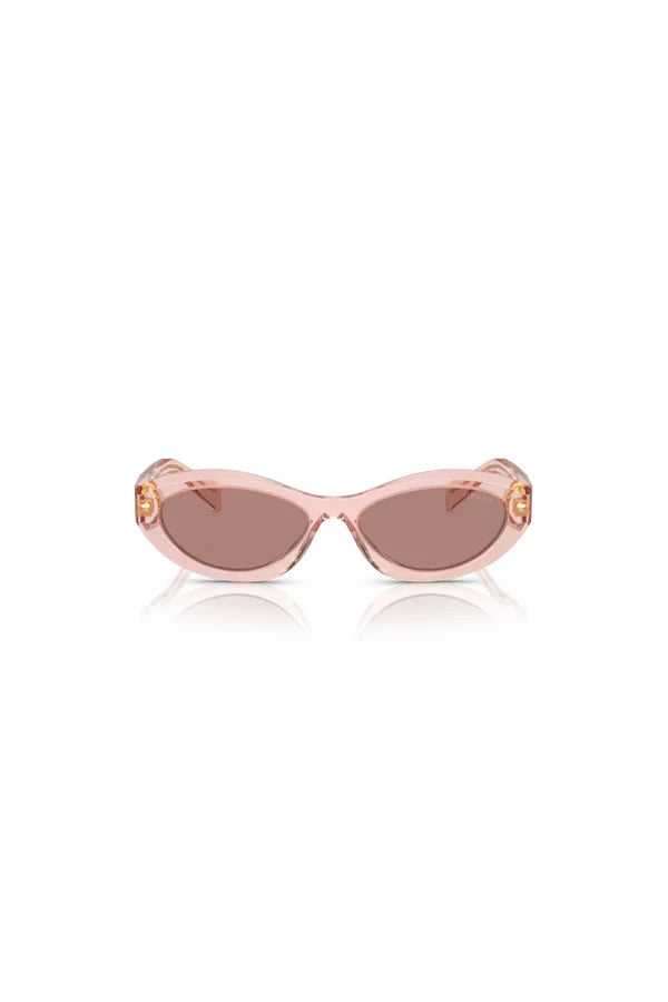 26ZS Sunglasses Transparent Peach