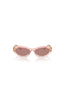 26ZS Sunglasses Transparent Peach