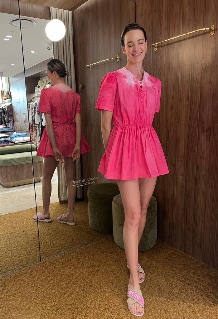 Bloom Mini Dress Cherry