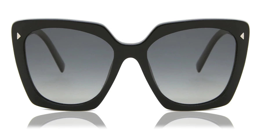 PR23ZS Sunglasses Black Polarized