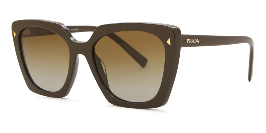 PR23ZS Sunglasses Brown Polarized