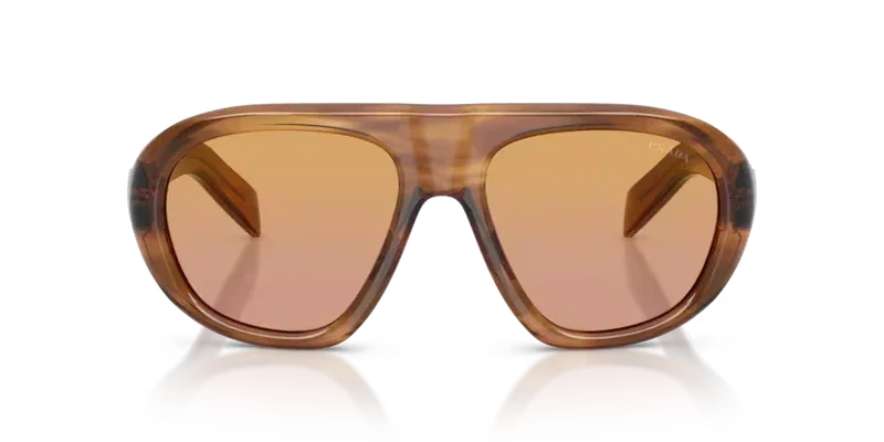 0PRC05S Sunglasses Striped Rosewood