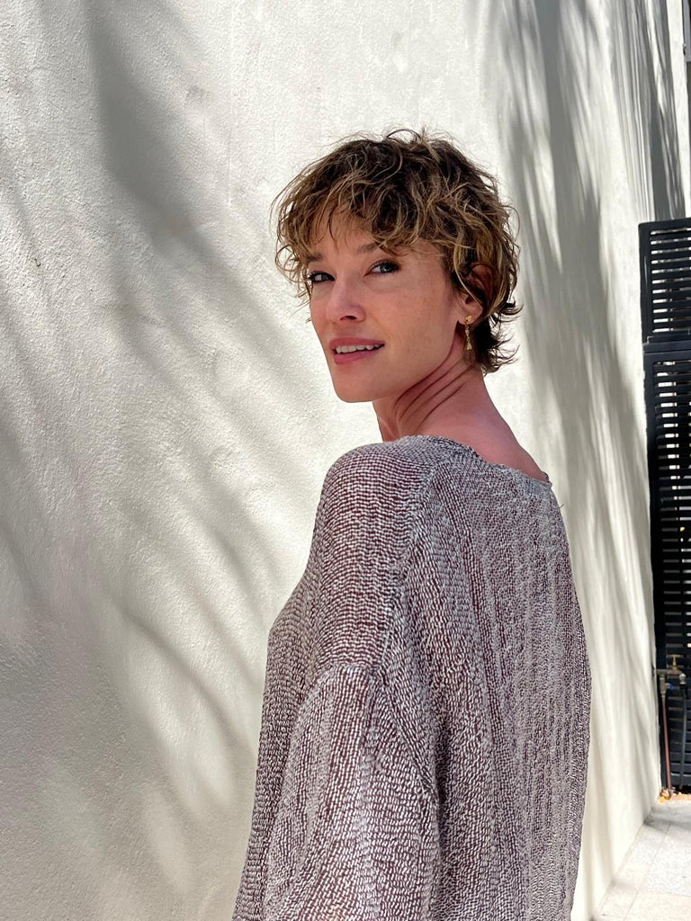 Miramare Top Rete Chocolate