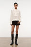 Cropped Hampton Sweater Ivory