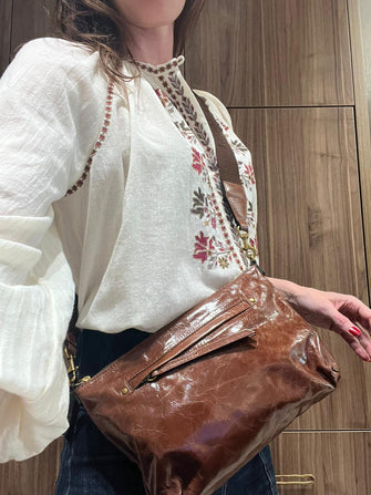 Nessah Crossbody Bag Chocolate