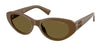 OMUC03SU Sunglasses Military Green Dark Brown