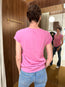 Velvet Original Jillian Tee Pink