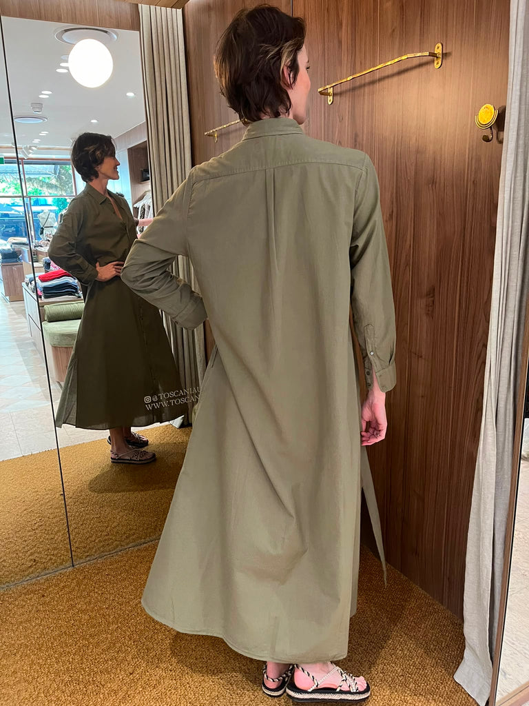 Boden Dress Olive Smoke