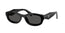 0PRD24S Sunglasses Black Dark Grey