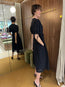 Ottilie Cotton Dress Midnight