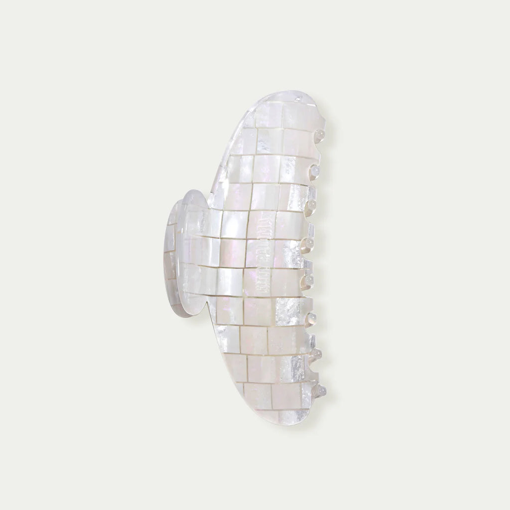 Grande Claw Clip Tahitian Pearl