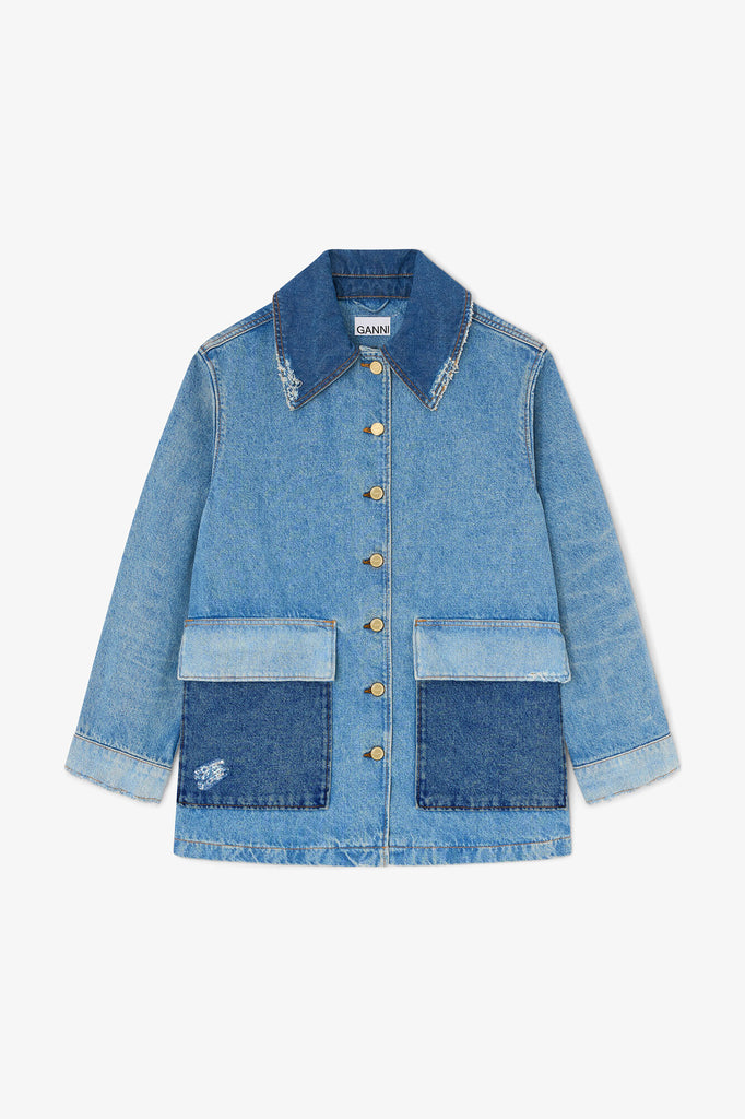 Patchwork Denim Jacket