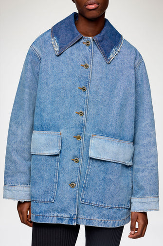 Patchwork Denim Jacket