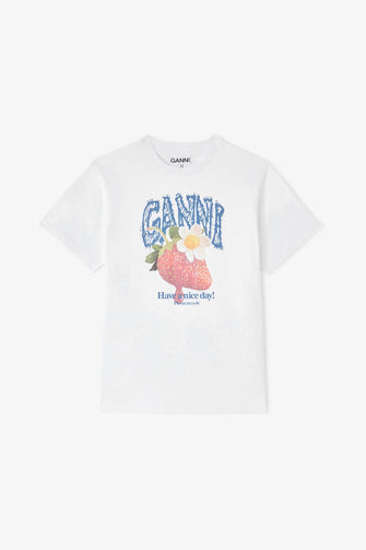 Have a Nice Day Tee Strawberry