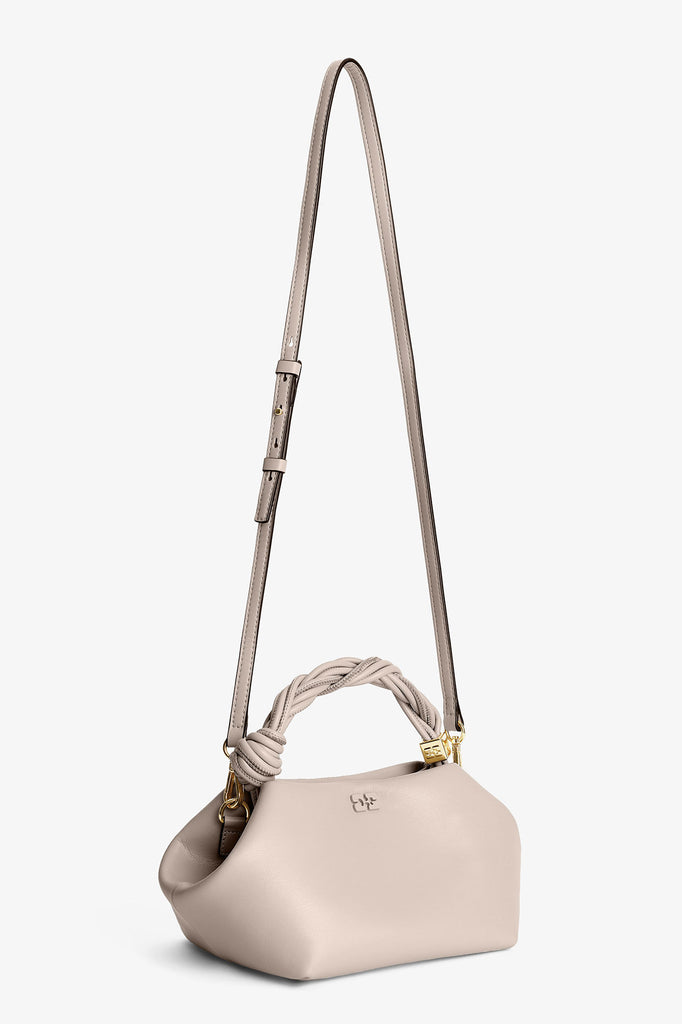 Ganni Bou Bag Small Light Grey