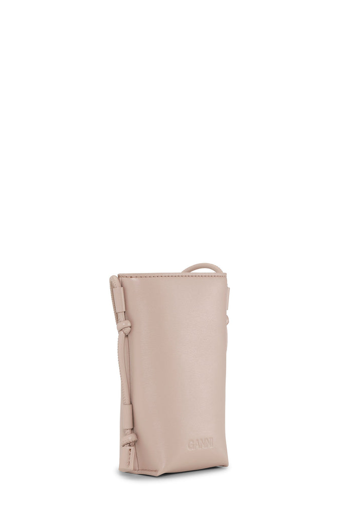 Ganni Bou Crossbody Oyster Grey