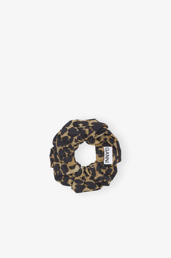 Printed Cotton Scrunchie