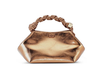 Ganni Mini Bou Bag Bronze
