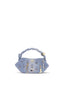 Ganni Bou Bag Mini Washed Denim Charms