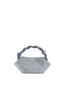 Ganni Bou Bag Mini Denim Strass