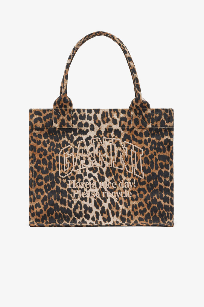 Large Easy Shopper Leopard
