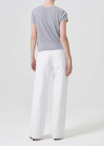 Adine Shrunken Tee Grey Heather