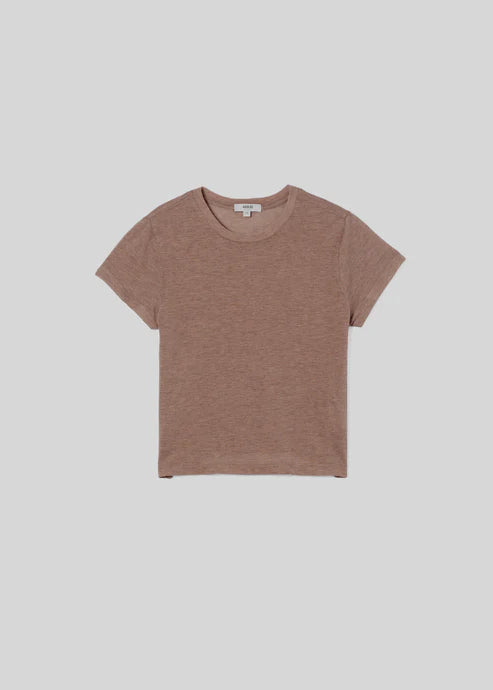 Adine Shrunken Tee Chai Heather