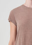Adine Shrunken Tee Chai Heather