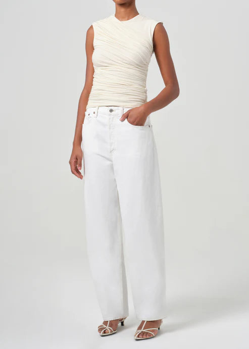 Ester Twist Tank Oat