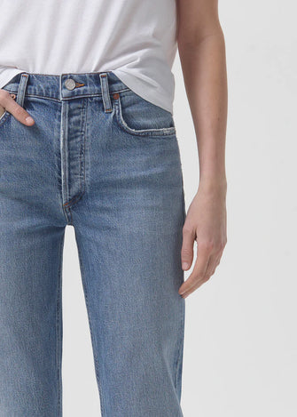 Riley Long Jean in Quiver