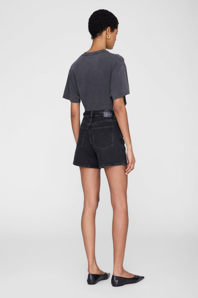 Cade Tee Wildflowers Washed Grey