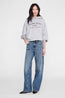 Harvey Sweatshirt Paris Stencil Heather Grey