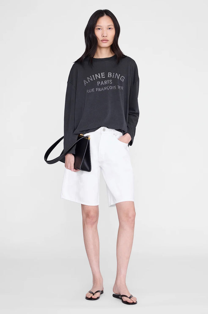 Ivan Long Sleeve Washed Black