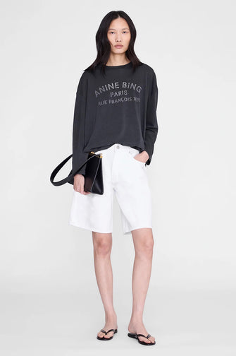 Ivan Long Sleeve Washed Black