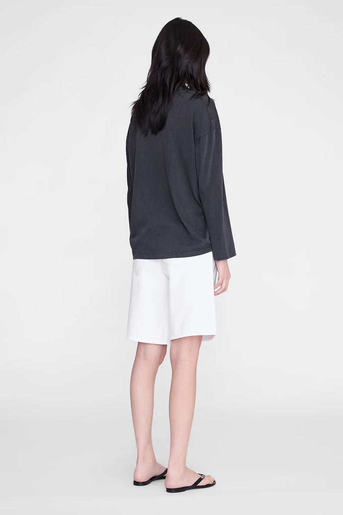 Ivan Long Sleeve Washed Black