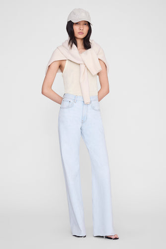 Jeremy Baseball Cap Washed White Leopard