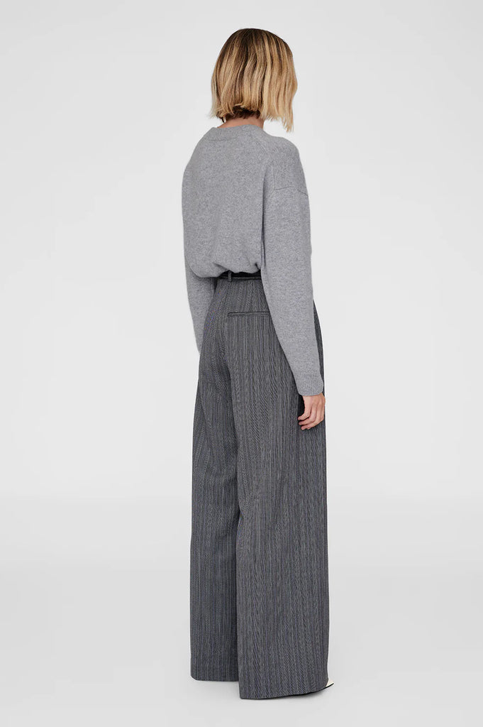 Lee Crew Sweater Medium Heather Grey
