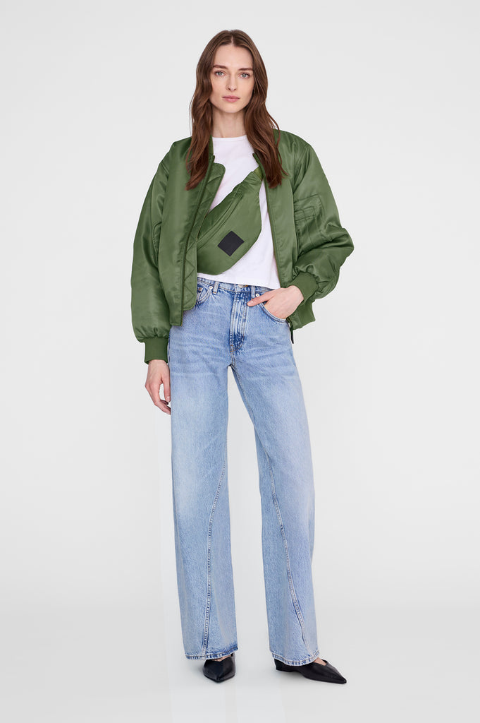 Leon Small Waist Bag Army Green