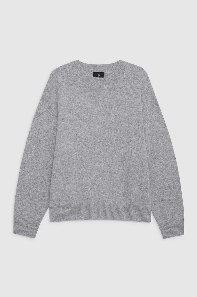 Lee Crew Sweater Medium Heather Grey