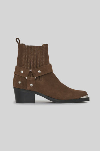 Mid Biker Boot Tabacco