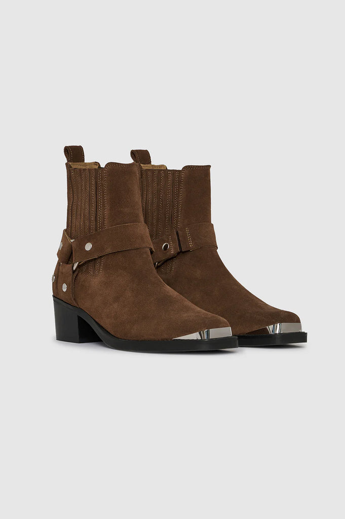 Mid Biker Boot Tabacco