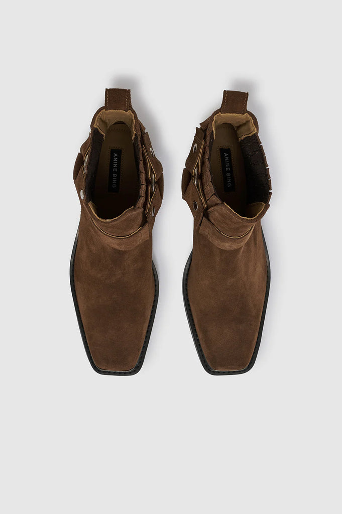 Mid Biker Boot Tabacco