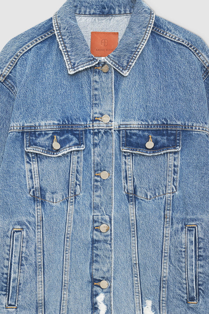 Rory Jacket Vintage Blue