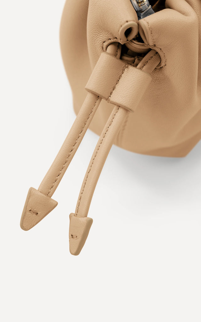 Alexandra Petite Drawstring Beige