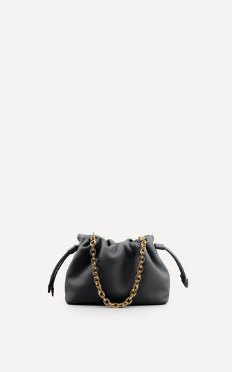 Alexandra Petite Drawstring Black