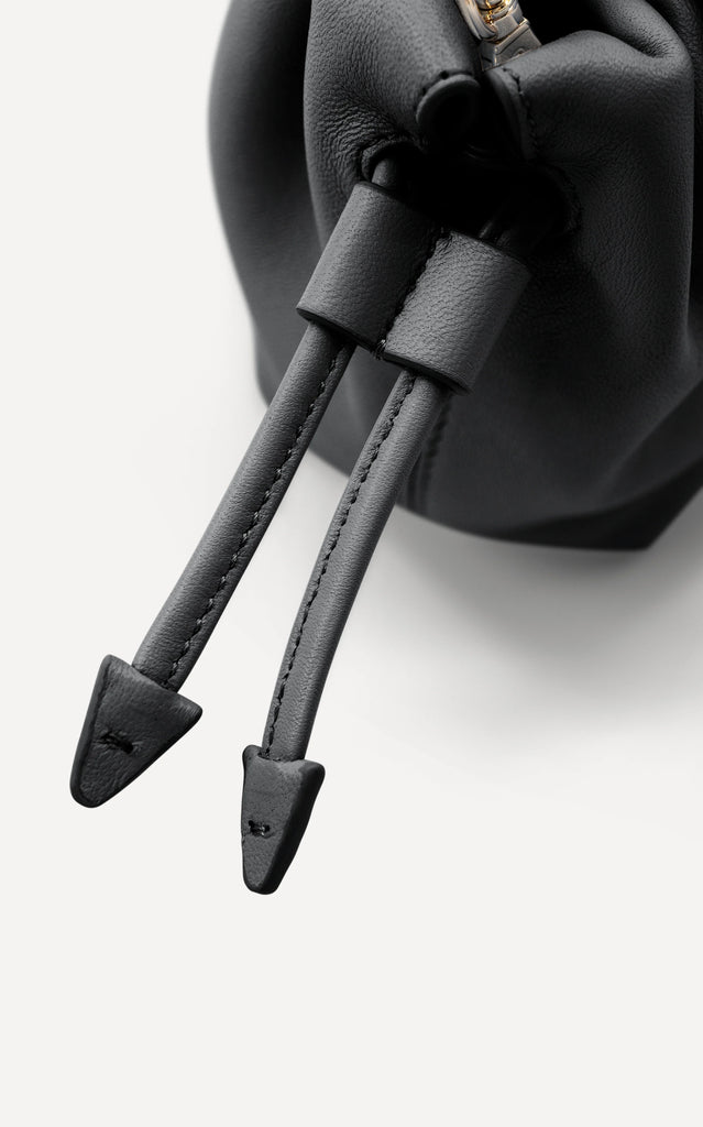 Alexandra Petite Drawstring Black